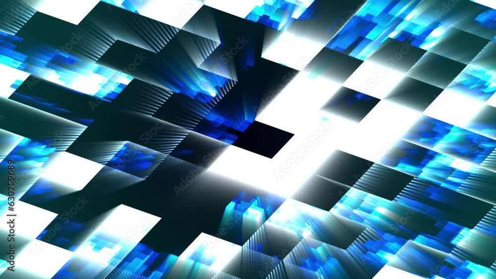 Poster abstract pattern, seamless mosaic background. abstract technology background, computer generated ima