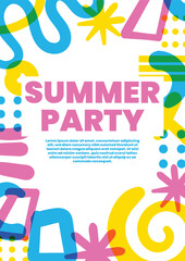 summer party background