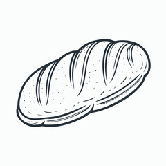 illustration of a loaf of bread