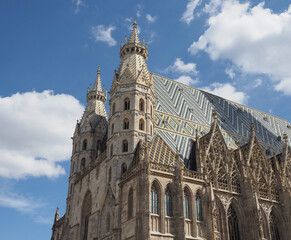 Fototapeta na wymiar St Stephen Cathedral in Vienna