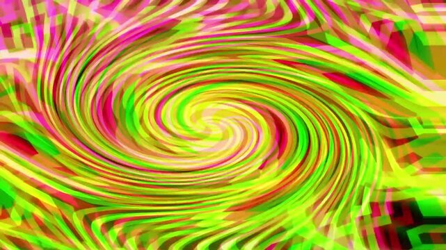Abstract animation. Neon background. Neon animation. Screen saver Beautiful animation. Kaleidoscope animation.