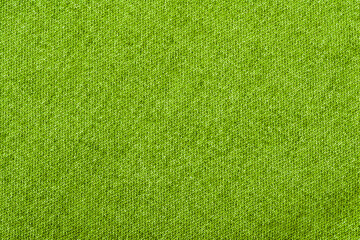 green color jeans texture, factory fabric on white background