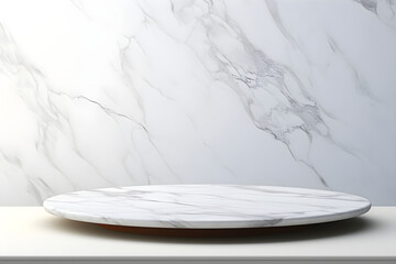Marble Round Table for Stunning Product Showcase