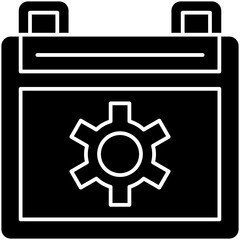 Calendar Setting Icon