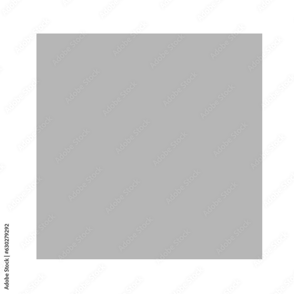 Wall mural gray blank square icon