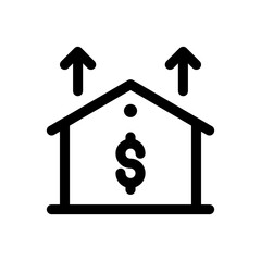 mortgage line icon