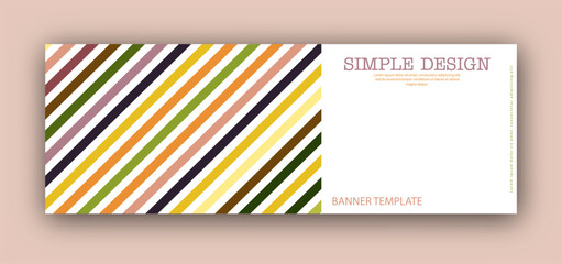 Fototapeta premium Colored parallel lines. The idea for the design of title pages, covers, books, brochures, leaflets, posters, booklets. Template for interior and decoration ideas.
