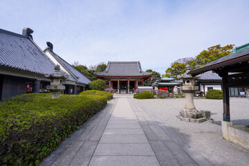 Fototapeta premium 屋島寺本堂 四国霊場第84番札所「屋島寺」