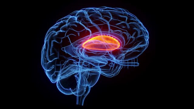 Animation of the putamen