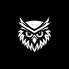 Obraz premium Owl - High Quality Vector Logo - Vector illustration ideal for T-shirt graphic
