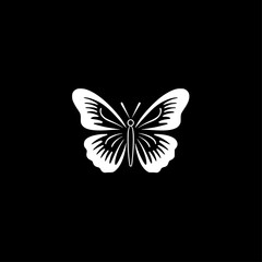 Fototapeta premium Butterfly - Minimalist and Flat Logo - Vector illustration