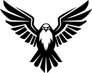 Eagle - High Quality Vector Logo - Vector illustration ideal for T-shirt graphic