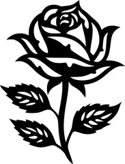 Flower - High Quality Vector Logo - Vector illustration ideal for T-shirt graphic