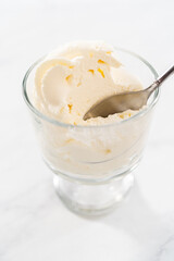 Homemade whipped cream