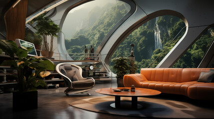Fototapeta premium luxury interior