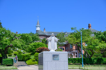 真夏のトラピスチヌ修道院
