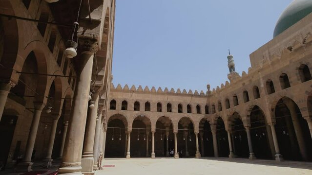 The mosque of sultan Mohamed ibn Qalawun. Cairo, Egypt.