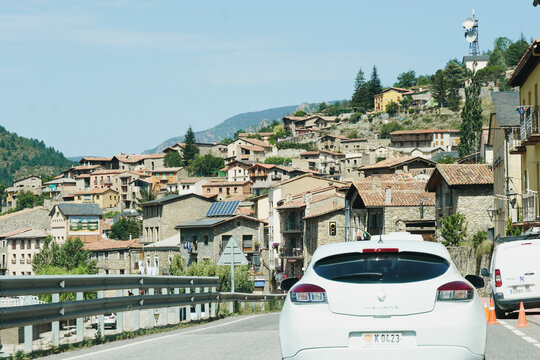 Montell&agrave; i Martinet, Spain; July 18 2023: Route villages of Catalonia.
