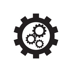 gear icon design illustration vector isolated