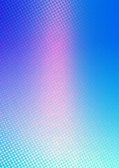 Plain blue background. Vertical backdrop illustration with copy space, usable for social media, story, banner, poster, Ads, events, party, celebration, and various design works