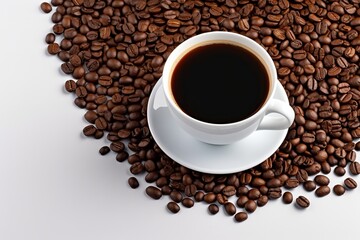Fototapeta premium coffee beans background
