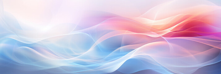 Abstract pastel light and bright colored background with soft waves with copy space for text or product