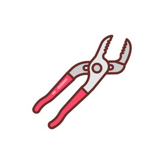 Channellock Pliers icon in vector. Logotype