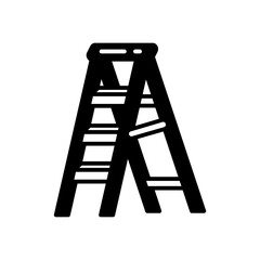 Ladder icon in vector. Logotype