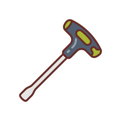 Nut Drivers icon in vector. Logotype