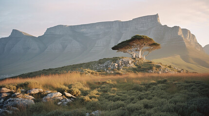 mountain landscapes in the morning background nature landscape collection of beautiful nature theme