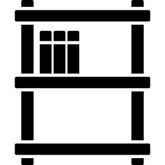 Book Shelves Icon