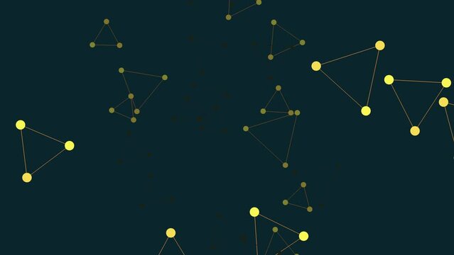 A mesmerizing map of intricate triangles and dots captures the beauty and complexity of the world in one stunning screenshot