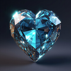 Heart Shape Diamond Big and Beautiful Jewel Exquisite and Stunning Gemstone for Elegance and Luxury