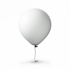 balloon, photo on the white background. Made with generative ai