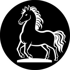 Chess - Minimalist and Flat Logo - Vector illustration