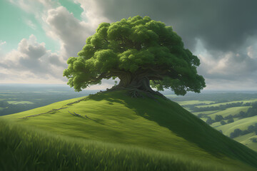 a-generous-tree-on-a-green-hill
Generative AI