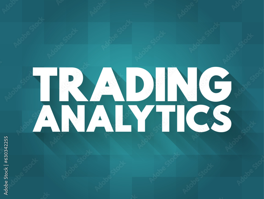 Poster trading analytics gives a risk manager the ability to analyze the current day's trades and historica