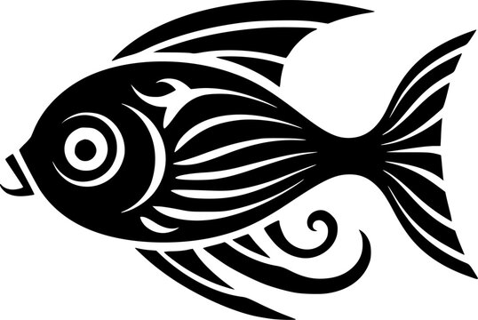 recommend clip art: Fish | Minimalist and Simple Silhouette - Vector illustration