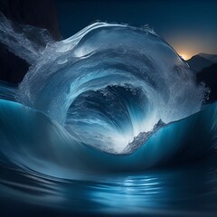 wave of water