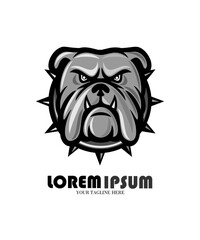 bulf dogs head mascot