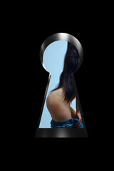 Naked woman