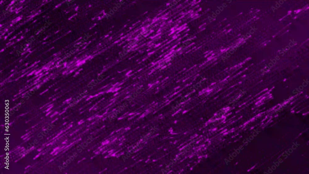 Poster dots on a purple abstract backdrop. random particle texture. mosaic and chaotic decoration. little d