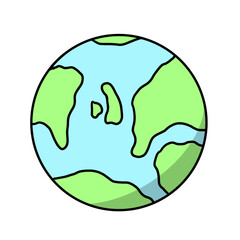 World Science Illustration Drawing Educational