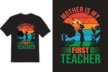 Mother t-shirt design.