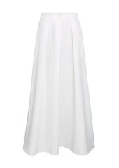 Long skirt cotton  isolated on white