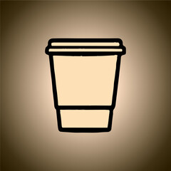 cup of coffee with heart