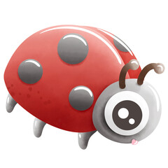 ladybug with transparent background