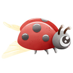ladybug with transparent background