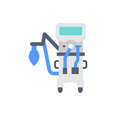 Ventilator icon in vector. Illustration