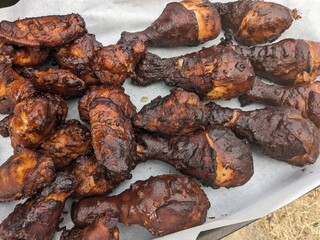 Smoked Chicken Wings & Drumsticks